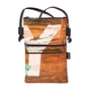 Crossbody Phone bag publicity banner brown