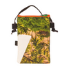 Crossbody Phone bag publicity banner green trees & orange