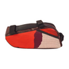 bike frame bag publicity banner dark red