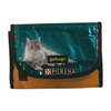 handlebar bag cat food package blue & yellow