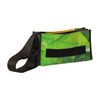 messenger bag / bike handlebar base XS green & blue