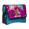 messenger bag M cat food package pink & blue