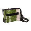 messenger bag base M banner green & white