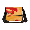 messenger bag M publicity banner yellow & red