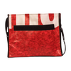 messenger bag base M banner grainy red