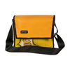 messenger bag M publicity banner yellow & black comics