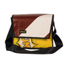 messenger bag M publicity banner red, white & yellow comica