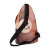 shoulder bag publicity banner orange & lilac