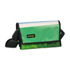 messenger bag / bike handlebar XS publicity banner green & blue