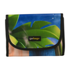 handlebar bag publicity banner blue & green leave