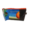 necessaire publicity banner orange, blue & green