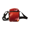 Crossbody bag publicity banner orange & red