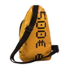 shoulder bag dog food package black & yellow