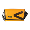 messenger bag / bike handlebar XS publicity banner dark yellow