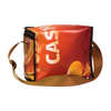 Lunch bag publicity banner orange & red