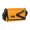 messenger bag / bike handlebar XS publicity banner dark yellow