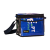 Lunch bag publicity banner blue & green