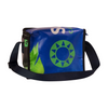 Lunch bag publicity banner blue & green