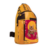 shoulder bag cat food package pink & yellow