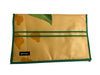 laptop 13″ case publicity banner yellow & green