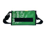 messenger bag / bike handlebar base XS green