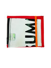 document holder publicity banner white & black letters