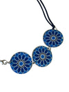 princess necklace blue mandala coffee capsules