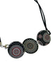 princess necklace red, black & white mandala coffee capsules