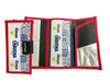 document holder coffee package white, yellow & blue