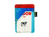 lifetime card holder milk package blue & red