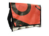 messenger bag XL pub banner red & black