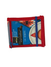 document holder coffee package blue & red