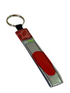 key holder coffee package silver & red