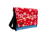 messenger bag XL pub banner & red kimono